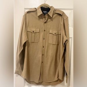 Polo Ralph Lauren 100% Cashmere Button-Up Size Large